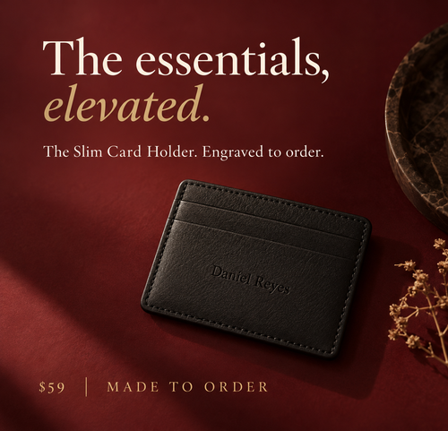 The Slim Card Holder